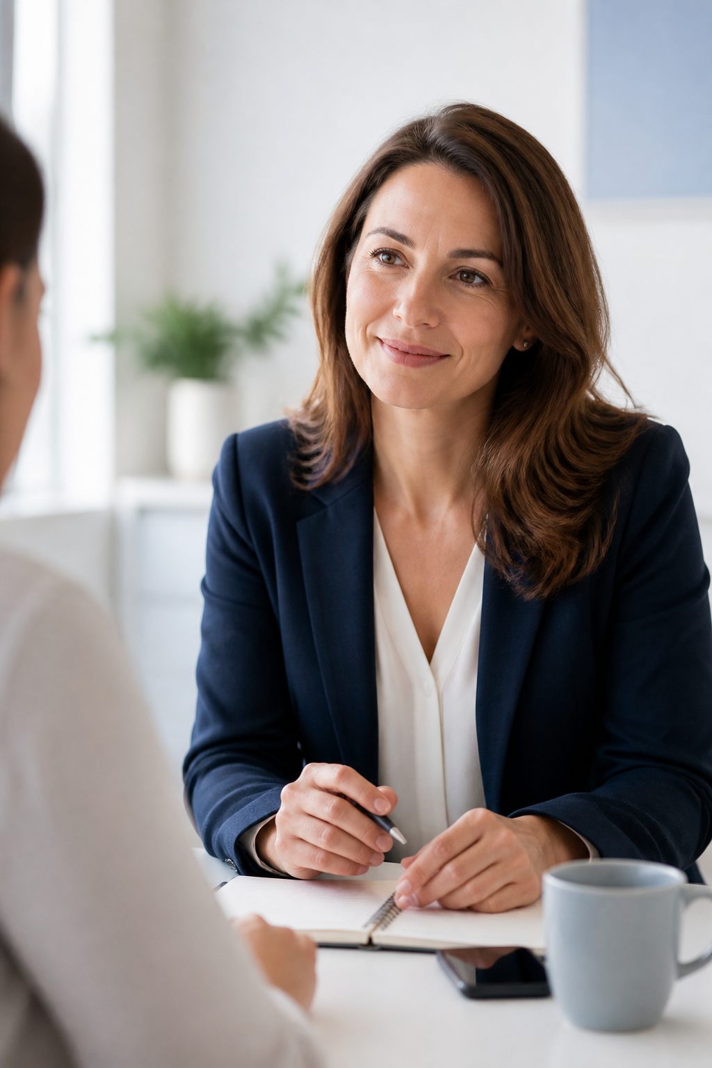 Conseiller accompagnant un client dans ses besoins d'assurance